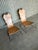Italian Saddle-Stitched Rocking Chairs, Set of 2 For Sale - Image 9 of 10