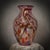 Mid-Century Murano Murrina Art Glass Vase, 1980s For Sale - Image 4 of 8