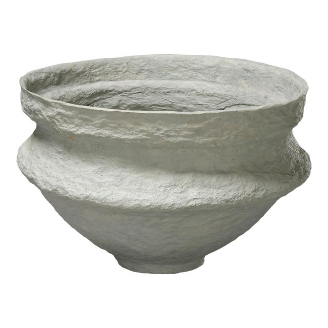 Jamie Young Landscape Large Bowl in Green For Sale