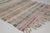 Nautral Vintage Colourful Stripe Kilim For Sale - Image 6 of 9