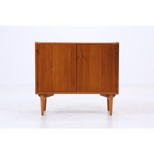 Product details beautiful mid-century chest of drawers by sonett features * high-quality workmanship * 1 shelf *...