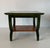 Italian Green Aniline and Maple Coffee Table, 1980s For Sale - Image 4 of 9