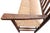 1900 - 1909 Antique Dutch Arts and Crafts Wooden Bench with Woven Rush Seat, 1900 For Sale - Image 5 of 14