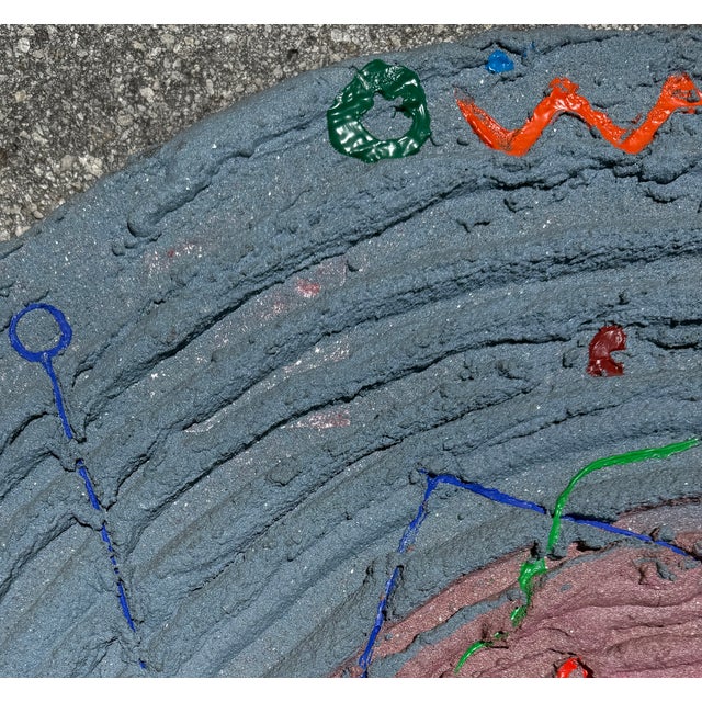 Gray Multimedia Bio-Sonic Abstract Wall Sculpture Created by David W. McCullough 1975 For Sale - Image 8 of 12
