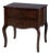 Beasley 25 in. W Rectangular Wood 2 Drawer Traditional Nightstand, Olive Ash For Sale