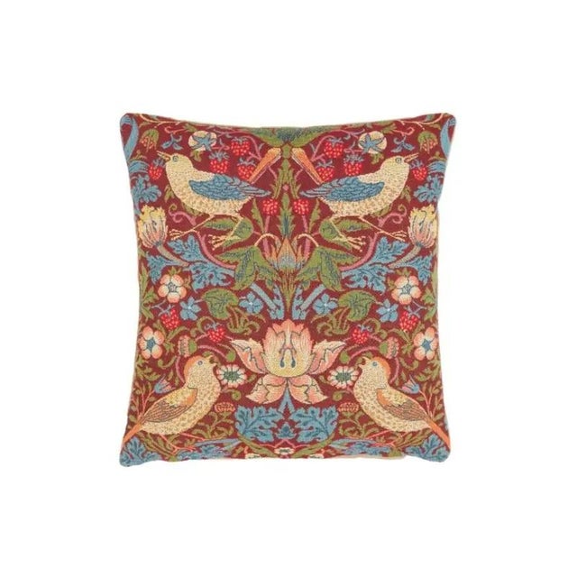 This beautiful tapestry cushion is finely woven by skilled weavers on traditional Jacquard Tapestry looms. The tapestry...