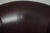 1980s Classic Mahogany Burgundy Leather Barrel Back Chair For Sale - Image 5 of 18