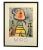 Joan Miró Femme Et Chat Lithograph Framed Printed Wall Art England 1989 Cartoon For Sale - Image 11 of 12