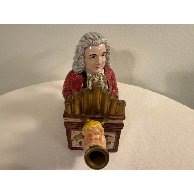 Ceramic 1990s Fitz and Floyd Johann Sebastian Bach Character Teapot For Sale - Image 7 of 12