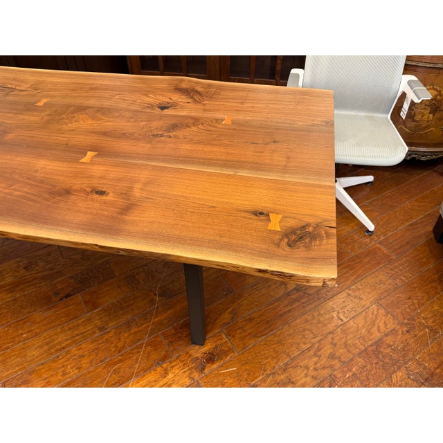 Room & Board Chilton Live Edge Dining Table For Sale In San Francisco - Image 6 of 12