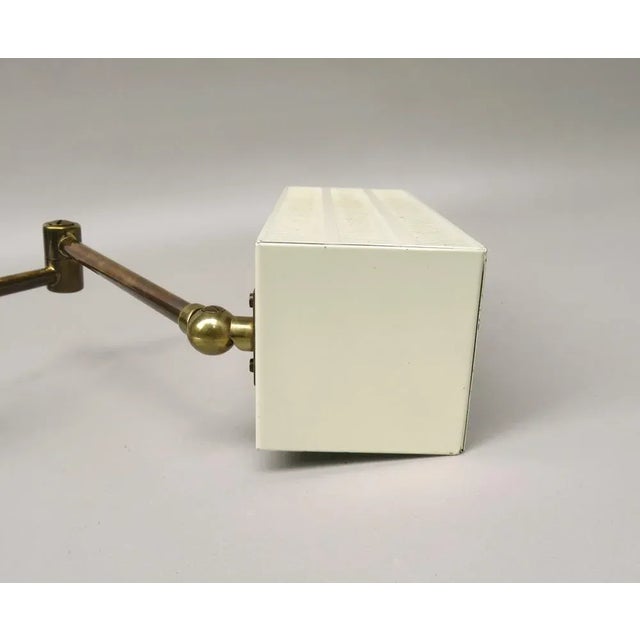 Beige Kubus Wall Lights by Max Bietenholz for Bünte & Remmler, 1960s, Set of 2 For Sale - Image 15 of 18