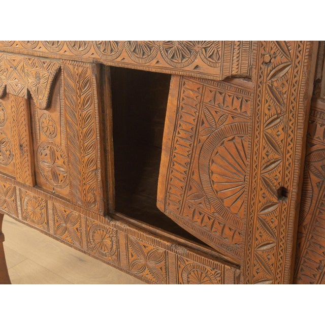 Antique Swat Valley Bridal Chest For Sale - Image 7 of 11