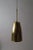 Brass Cone Suspension Light, 1950s For Sale - Image 6 of 10