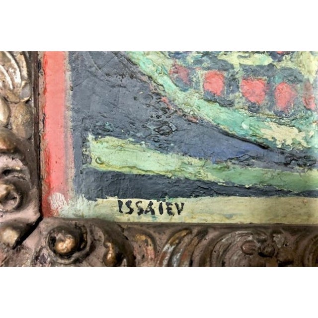 Expressionism Nicolas Issaiev, Still Life with Fruits, Original Oil Painting, Ca. 1920’s For Sale - Image 3 of 5