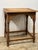 19th Century English Oak Table With Lunette Frieze Detail For Sale - Image 10 of 11