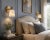 Bring refined craftsmanship to the interior with this handcrafted pair of solid brass wall sconces featuring sculpted...