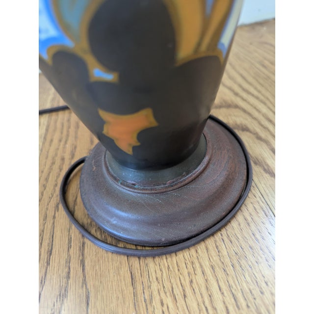 Early 20th Century Gouda Holland Style Lamp For Sale In Boston - Image 6 of 8