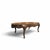 Vintage Louis XV Style Oval Coffee Table With Figured Wood Top For Sale - Image 12 of 14