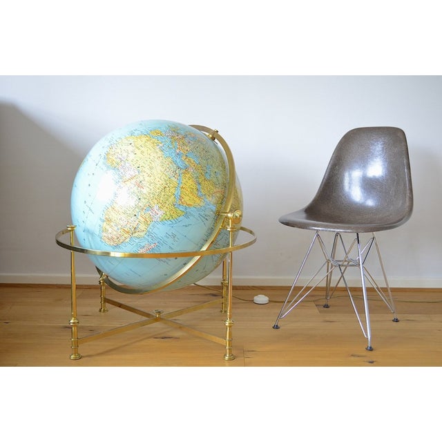 Globe in Brass Frame from JRO Verlag, 1960s For Sale - Image 11 of 18