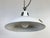Metal Industrial White Enamel Factory Pendant Lamp from Thorlux, 1960s For Sale - Image 7 of 17