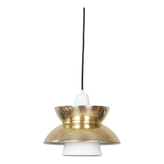 Vintage Danish Pendant Lamps by Henning Klok for Louis Poulsen, 1950s, Set of 2 For Sale