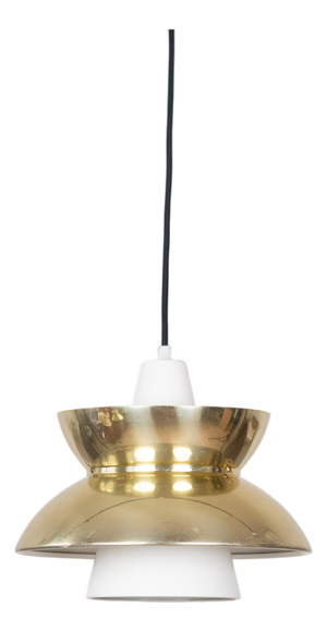 Vintage Danish Pendant Lamps by Henning Klok for Louis Poulsen, 1950s, Set of 2