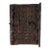 Antique Carved Wooden Dogon Granary Door in a Display Shadow Box. For Sale