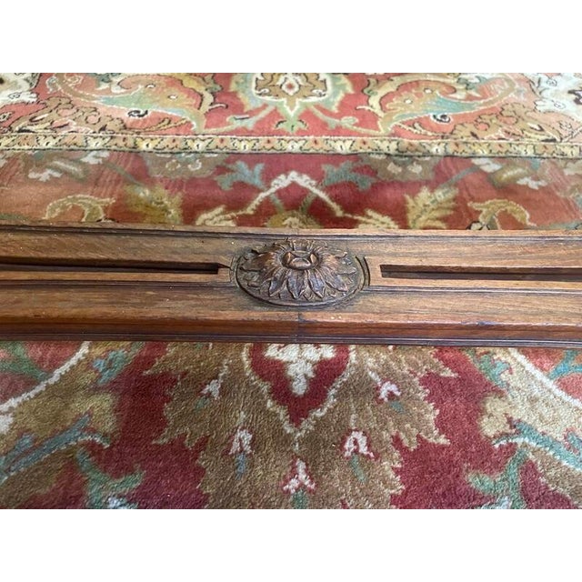 Louis XV Cane Piano Bench For Sale - Image 4 of 6