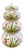 Italian Ceramic Hand Painted Terra-Cotta Stacking Jars - Set of 4 For Sale