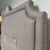 Textile Queen Size Bespoke Glen Plaid Upholstered Headboard For Sale - Image 7 of 12
