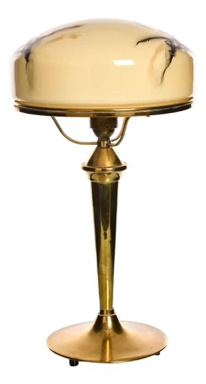 Art Nouveau Stringberg Table Lamp in Brass, Sweden, 1920s