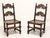 Grand Rapids Bookcase and Chair Co Antique Early 20th Century Oak Gothic Revival Dining Side Chairs - Pair A For Sale - Image 11 of 11