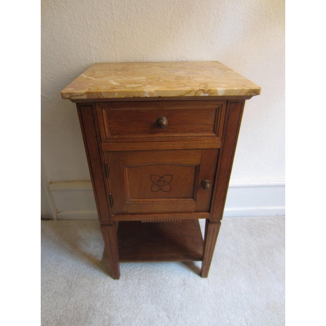 Antique Bedside Table, 1900s For Sale - Image 5 of 11