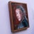 Early 21st Century Ember Eyes by Stefan Smit | Oil on Panel Portrait of a Young Woman with Intense Expression For Sale - Image 5 of 5