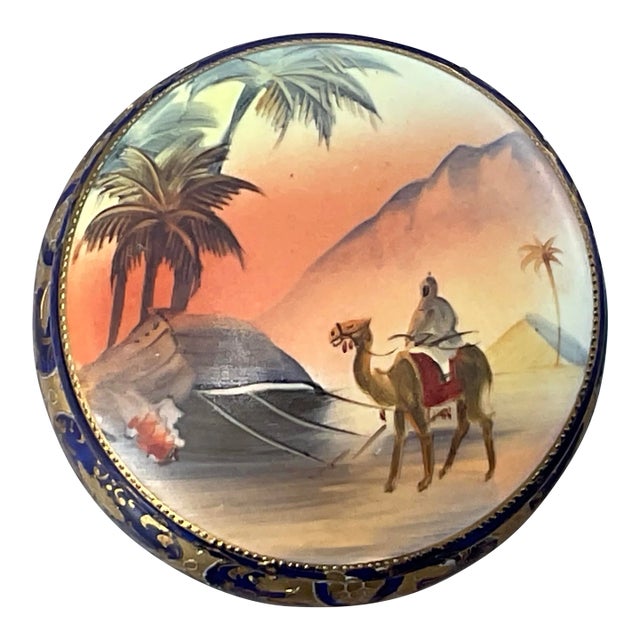 Art Deco Egyptian Revival Box For Sale