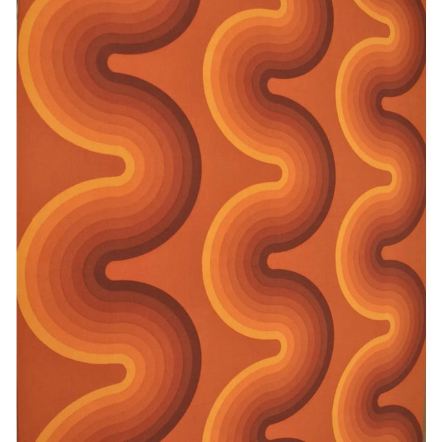 1970s Fabric Board by Verner Panton for Mira Spectrum, 1970s For Sale - Image 5 of 9