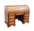 JASPER CABINET Solid Mahogany & Elm Burl Traditional Regency Inspired 54" Roll Top Desk Comes with key. 41.25" High 54"...