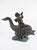 Traditional 1970s Large Classical Verdigris Bronze Cherub & Dolphin Fountain For Sale - Image 3 of 12