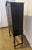 Wood 1920s Art Deco Chinoiserie Black & Green Hand Painted Drop Front Desk With Light and Key For Sale - Image 7 of 18