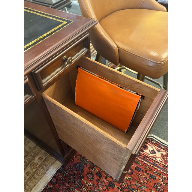 Sligh/Lowry Double Pedestal Executive Desk For Sale - Image 16 of 16