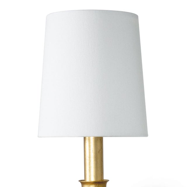 Traditional Regina Andrew Fisher Steel Single Sconce, Gold For Sale - Image 3 of 7