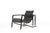Transat Lounge Chair in Black Leather by Eileen Gray for Ecart International, 1980s For Sale - Image 12 of 12