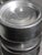 Aluminum Rimmed Stands, 1980, Set of 2 For Sale - Image 4 of 6