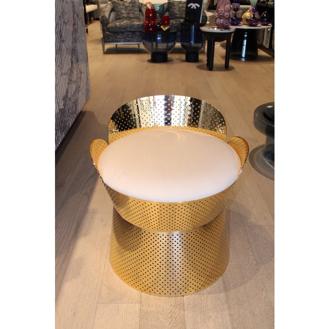 Juliette Chair White Cushion For Sale - Image 4 of 12