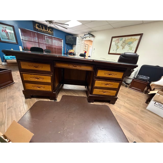 Wood Private Executive Furniture-Desk For Sale - Image 7 of 10
