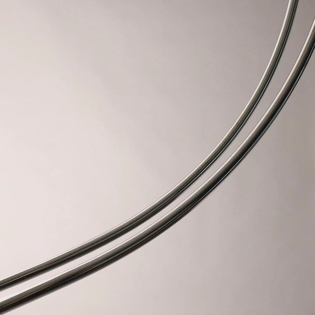 Black Skipper Gesto Lamp by B. Gecchelin, 1970s For Sale - Image 8 of 11