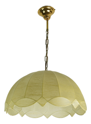 Mid-Century Modern Cocoon Pendant Light, 1970s