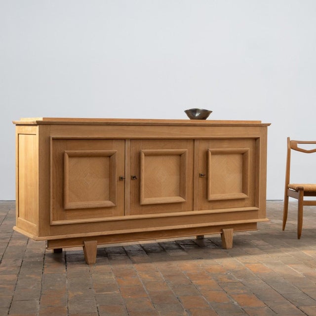 Mid-Century Modern French Sideboard, 1940s For Sale - Image 8 of 8