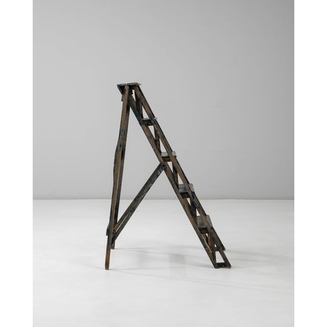 1900s French Wooden Painters Ladder For Sale - Image 13 of 18