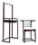 Dressing Table Model 1134 and Armchair by Josef Hoffmann for Jacob & Josef Kohn, Vienna, 1906, Set of 2 For Sale